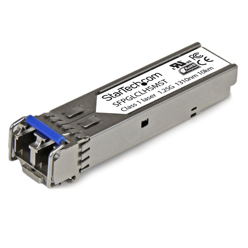 StarTech.com SFPGLCLHSMST, Fiber optic, 1250 Mbit/s, SFP, LC, LH, LX, 10000 m