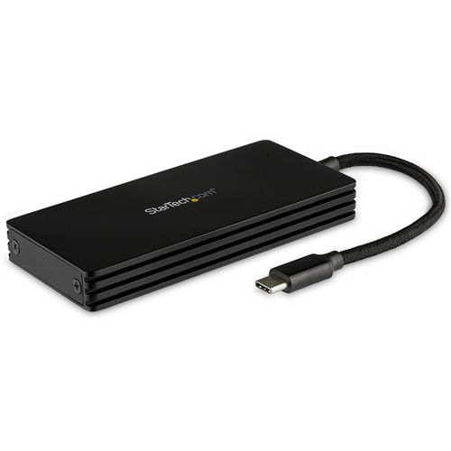 StarTech.com SM21BMU31CI3, SSD enclosure, M.2, M.2, 6 Gbit/s, USB connectivity, Black