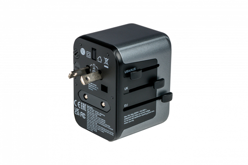 Verbatim 49545, Universal, Universal, Type A, Type B, Type C (Europlug), Type E (FR), Type F, Type G (UK), Type I (AU), Type J (CH),..., Type A, Type B, Type C, Type D (UK), Type E (FR), Type F, Type G (UK), Type H (IL), Type I (AU),..., 100 - 250 V, 50 - 60 Hz