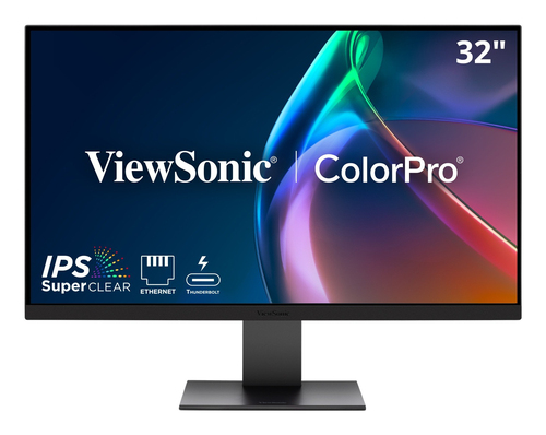 Viewsonic VP Series VP3276T-4K, 81,3 cm (32"), 3840 x 2160 pixels, 4K Ultra HD, LED, 5 ms, Black