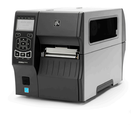 Zebra ZT410, Direct thermal / Thermal transfer, 300 x 300 DPI, 356 mm/sec, Wired & Wireless, Grey
