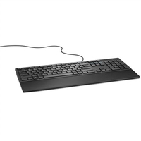 DELL KB216, Full-size (100%), Wired, USB, Plunger key switch, Black