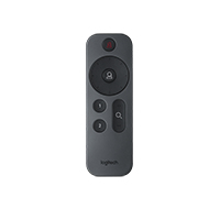 Logitech Rally Camera, Webcam, RF Wireless, Press buttons, Grey