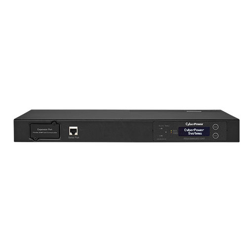 CyberPower PDU15MHVIEC12AT, Metered, 1U, Metal, Black, 12 AC outlet(s), C13 coupler