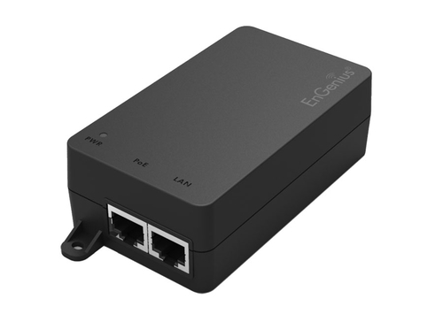 EnGenius EPA2410GP, Gigabit Ethernet, 10,100,1000 Mbit/s, Black, 120 V, 24 W