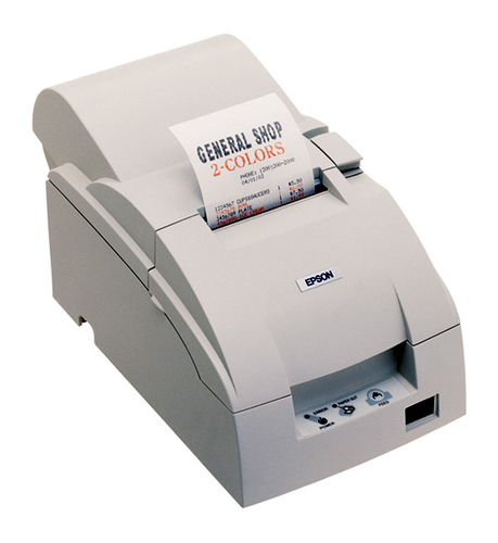 Epson TM-U220B, Dot matrix, 6 lps, 1,6 x 3,1 mm, 16 cpi, USB, 180000 h