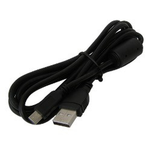 Fujitsu PA61001-0164, USB A, Male/Male, Black