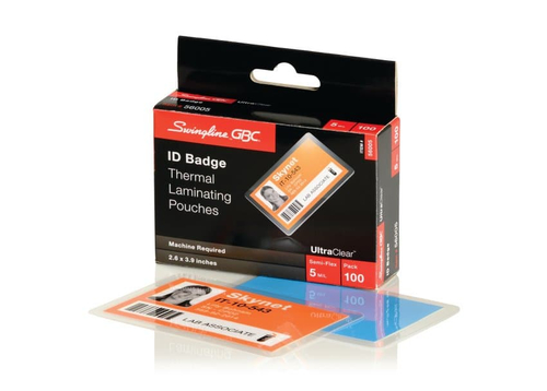 GBC ID Badge, Glossy, Transparent, Government ID, 0,127 mm, 66 mm, 99,1 mm