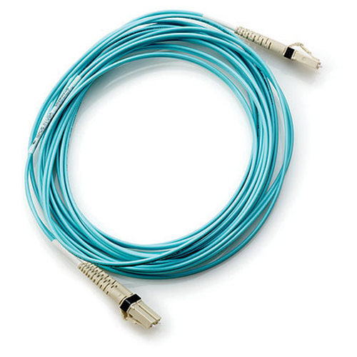 HP LC to LC Multi-mode OM3 2-Fiber 1.0m 1-Pack Fiber Optic Cable