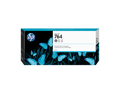 HP 764 300-ml Gray DesignJet Ink Cartridge, HP DesignJet T3500 Production eMFP series, Thermal inkjet, Business, Enterprise, Singapore, 283 mm, 41 mm