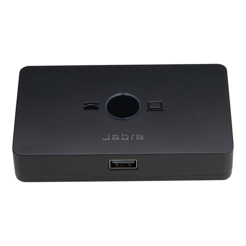 Jabra 1950-79, Interface adapter, Acrylonitrile butadiene styrene (ABS), Polycarbonate, 190,8 g, Black