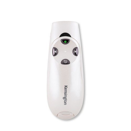 Kensington Presenter Expert, RF, USB, 45 m, Pearl, White