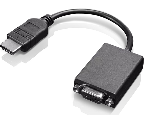 Lenovo 4X91D96895, HDMI, VGA, Female, Black, 0,2 m, C-Tick,ICES (FCC B),Ukraine,EAC,VCCI,FCC,CB,CE