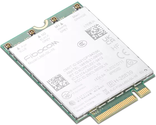 Lenovo 4XC1K20994, Internal, Wireless, M.2, WWAN, 1000 Mbit/s
