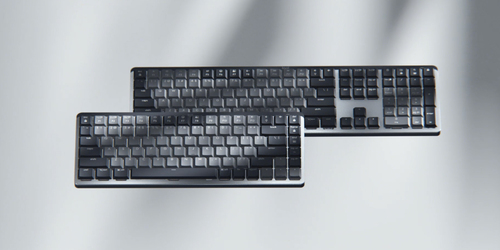 Logitech 920-010547, Wireless, RF Wireless + Bluetooth, Mechanical, QWERTY, LED, Graphite