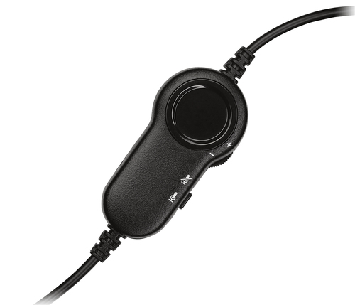 Logitech 981-000587, Wired, Office/Call center, 20 - 20000 Hz, 80 g, Headset, Black