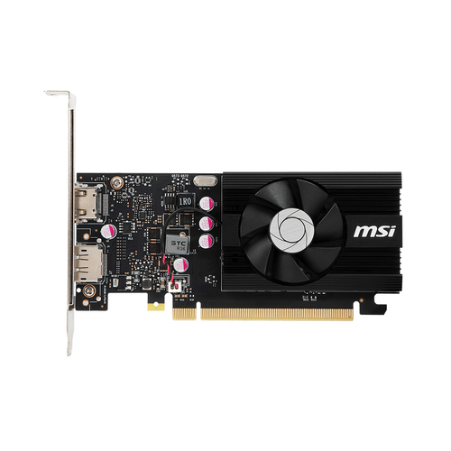 MSI GeForce GT 1030 4GD4 LP OC, GeForce GT 1030, 4 GB, GDDR4, 64 bit, 2100 MHz, PCI Express 3.0
