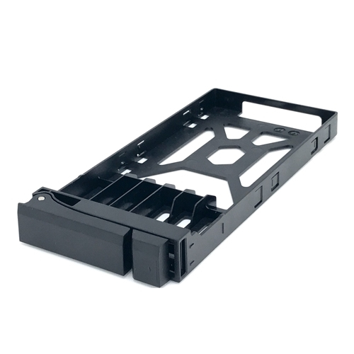 QNAP TRAY-25-NK-BLK05, HDD mounting bracket, Plastic, Black, 2.5"