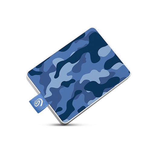 Seagate STJE500406, 500 GB, 3.2 Gen 1 (3.1 Gen 1), Blue, Camouflage