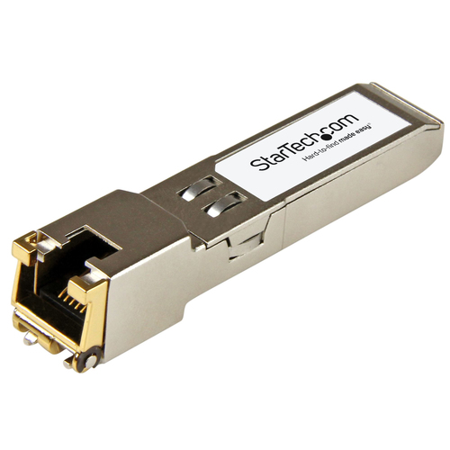 StarTech.com 10070H-ST, Copper, 1250 Mbit/s, SFP, 100 m, 10 Gigabit Ethernet, Fast Ethernet, Gigabit Ethernet, IEEE 802.3