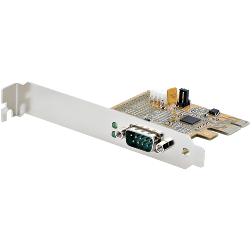 StarTech.com 11050-PC-SERIAL-CARD, PCIe, Serial, Full-height / Low-profile, PCIe 2.0, RS-232, Yellow