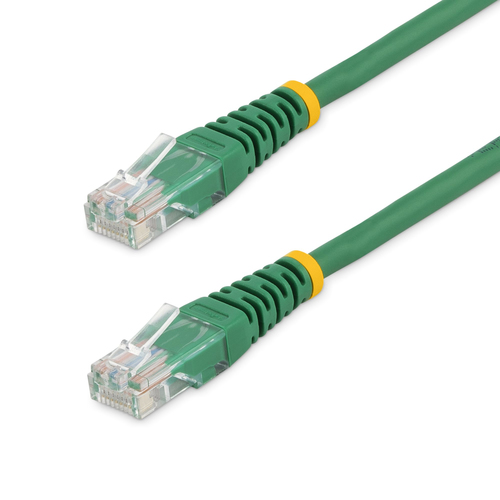 StarTech.com M45PATCH10GN, 3 m, Cat5e, U/UTP (UTP), RJ-45, RJ-45, Green