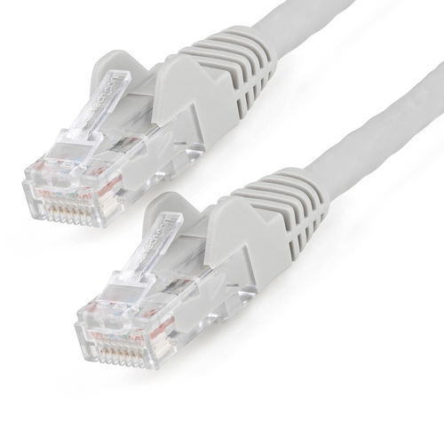 StarTech.com N6LPATCH7GR, 2 m, Cat6, U/UTP (UTP), RJ-45, RJ-45, Grey
