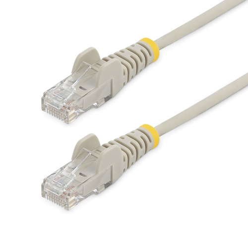 StarTech.com N6PAT6INGRS, 0,2 m, Cat6, U/UTP (UTP), RJ-45, RJ-45, Grey