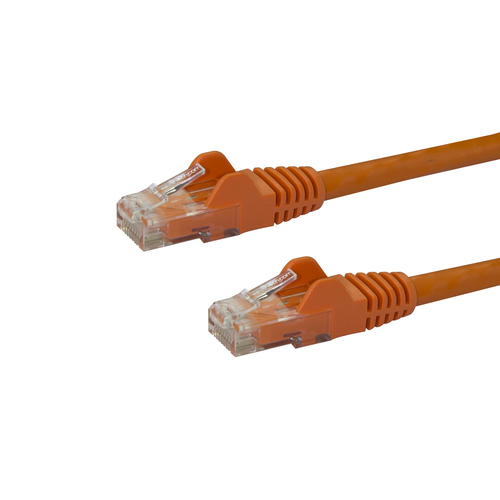StarTech.com N6PATCH100OR, 30,5 m, Cat6, U/UTP (UTP), RJ-45, RJ-45, Orange