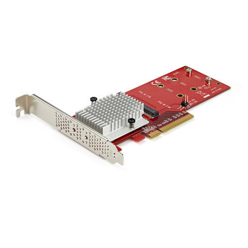 StarTech.com PEX8M2E2, PCIe, M.2, PCI 3.0, Red, 3336103 h, CE, FCC, TAA, REACH