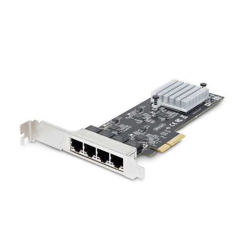 StarTech.com PR42GI-NETWORK-CARD, Internal, Wired, PCI Express, Ethernet, 2500 Mbit/s, Black