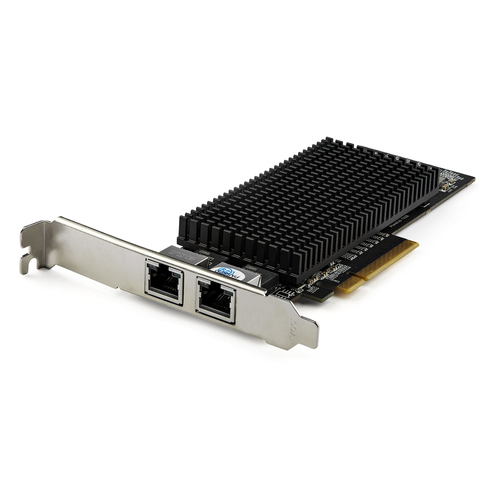 StarTech.com ST10GSPEXNDP, Internal, Wired, PCI Express, Ethernet, 10000 Mbit/s, Black