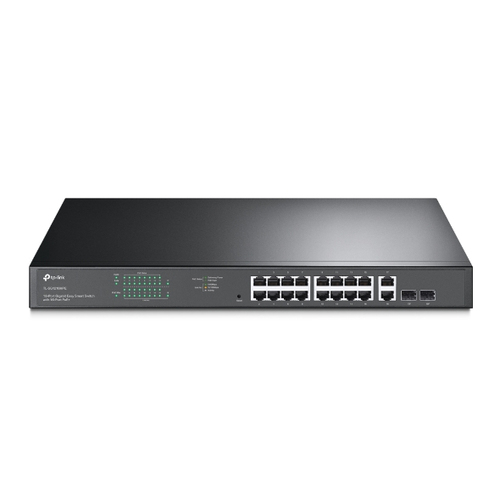 TP-Link TL-SG1218MPE, Managed, L2, Gigabit Ethernet (10/100/1000), Power over Ethernet (PoE), Rack mounting, 1U