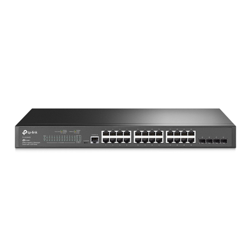 TP-Link JetStream TL-SG3428, Managed, L2/L3, Gigabit Ethernet (10/100/1000), Rack mounting, 1U