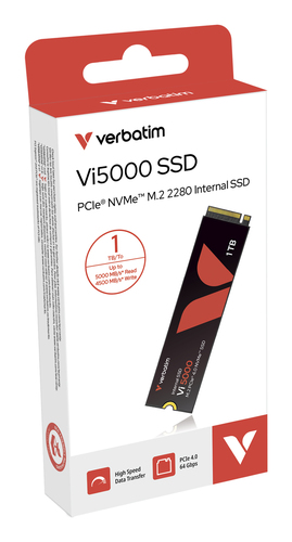 Verbatim Vi5000, 1 TB, M.2, 5000 MB/s