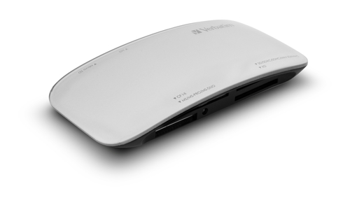 Verbatim 97706, CF, MMC, MS Duo, MS Micro (M2), MS PRO, MS PRO Duo, MS PRO Duo HS, SD, SDHC, xD, Silver, 5000 Mbit/s, USB 3.2 Gen 1 (3.1 Gen 1)