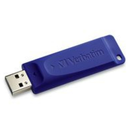 Verbatim 98659, 128 GB, USB Type-A, 2.0, Capless, Blue