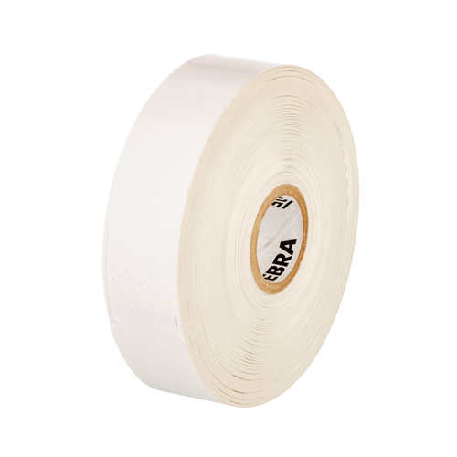 Zebra Z-Band UltraSoft Wristband, White, Synthetic, Thermal transfer, Zebra, 25 x 152.4 mm, 12,7 cm
