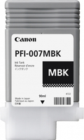 Canon PFI-007MBK, Standard Yield, Black, Pigment-based ink, 90 ml