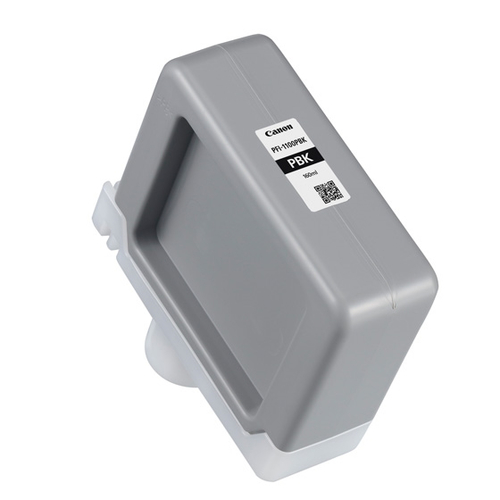 Canon PFI-1100PBK, Photo black, Dye-based ink, 160 ml