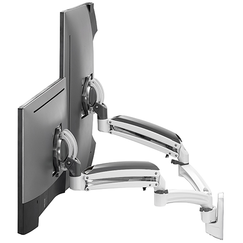 Chief K1W220WXRH, Bolt-through, 11,3 kg, 25,4 cm (10"), 76,2 cm (30"), 100 x 100 mm, White
