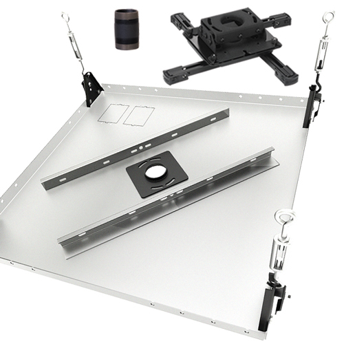 Chief KITPB003, Ceiling, Black, Universal, 13 kg