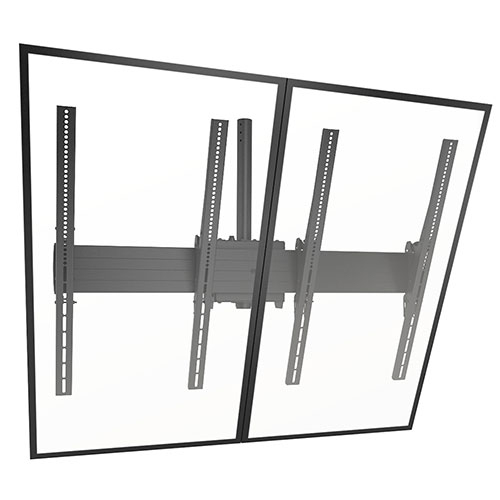 Chief LCM2X1UP, 101,6 cm (40"), 139,7 cm (55"), 113,4 kg, -20 - 5°, Black