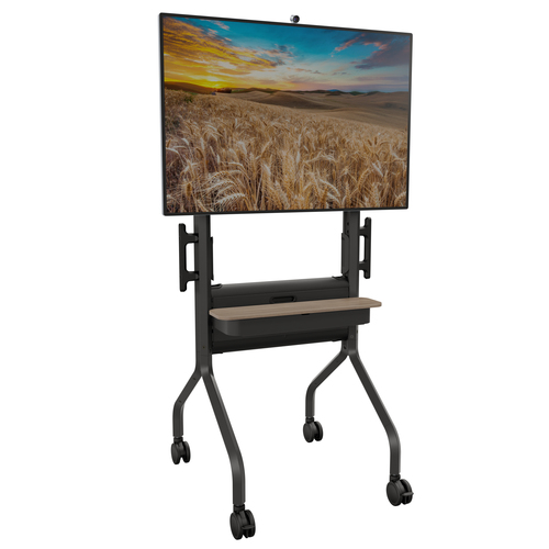Chief LSCUB, Black, Multimedia trolley, ULListed-TUV, 181 mm, 884 mm, 838 mm