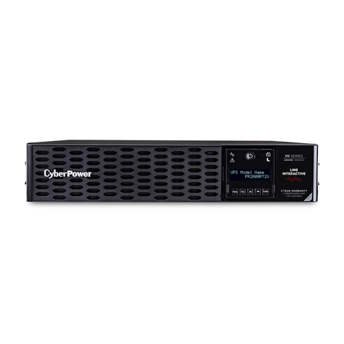 CyberPower PR2000RT2U, Line-Interactive, 2 kVA, 2000 W, Sine, 70 V, 155 V