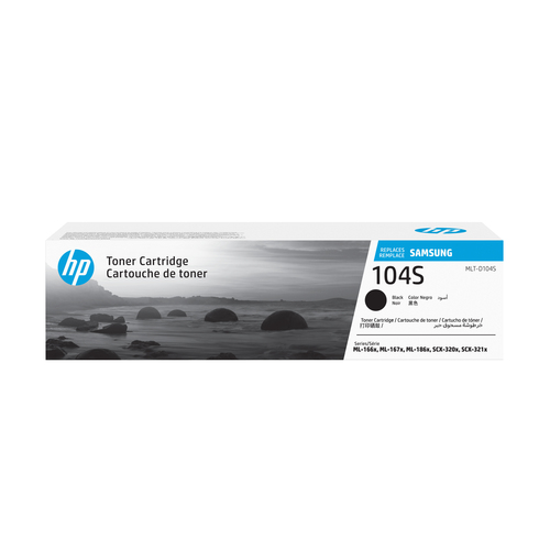 Samsung MLT-D104S Black Original Toner Cartridge, Black, 1 pc(s)