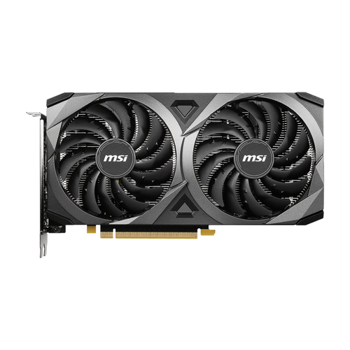 MSI VENTUS GeForce RTX 3060 2X 8G OC, GeForce RTX 3060, 8 GB, GDDR6, 128 bit, 7680 x 4320 pixels, PCI Express 4.0