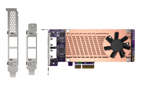 QNAP QM2-2P2G2T, Internal, Wired, PCI Express, Ethernet, 2500 Mbit/s