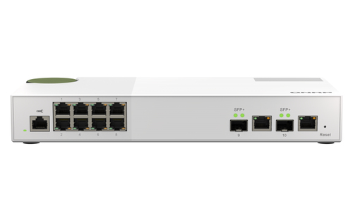 QNAP QSW-M2108-2C, Managed, L2, 2.5G Ethernet (100/1000/2500), Full duplex