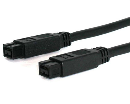 StarTech.com 6 ft 1394b Firewire Cable 9-9 Pin M-M, Black, 1,83 m, 13 mm, 199 mm, 211 mm